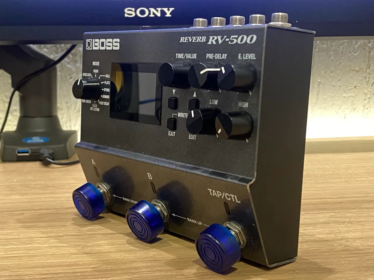 Pedal Reverb Boss RV-500 - Instrumentos musicais - Fátima, Canoas