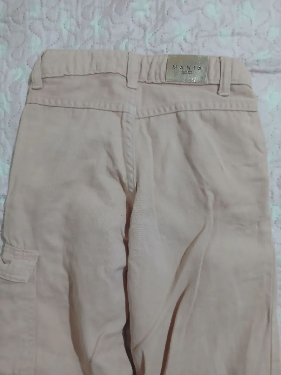 Calça cargo rosa infantil  - Foto 3