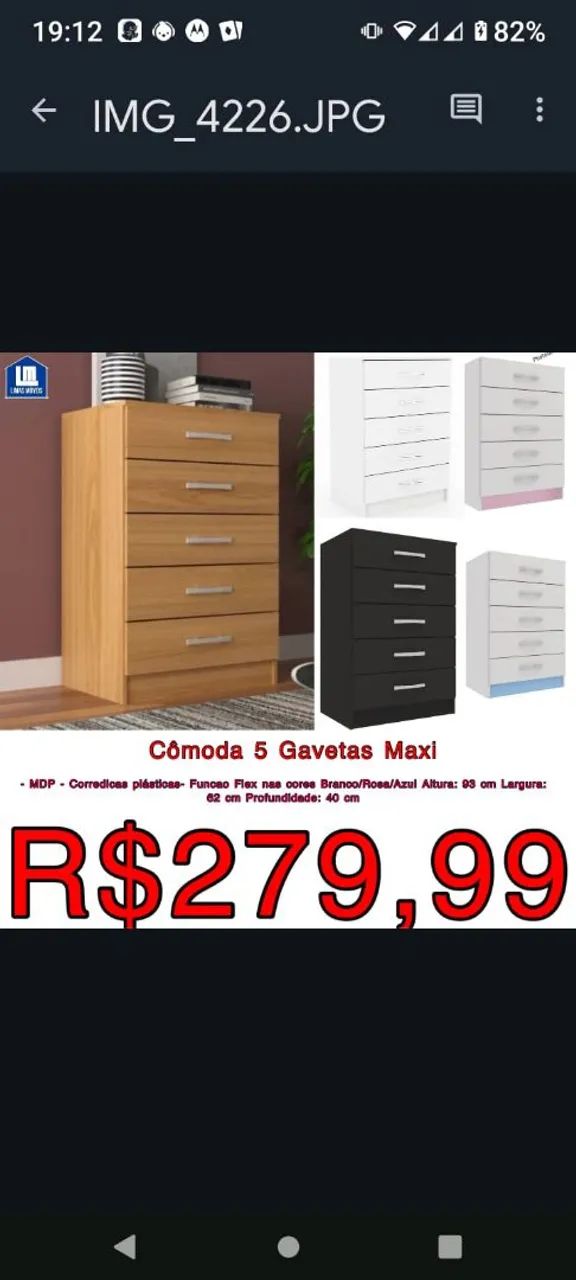 Cômoda Raissa - Foto 2