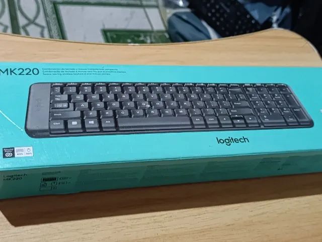 Kit sem fio Logitech MK220 - Foto 3