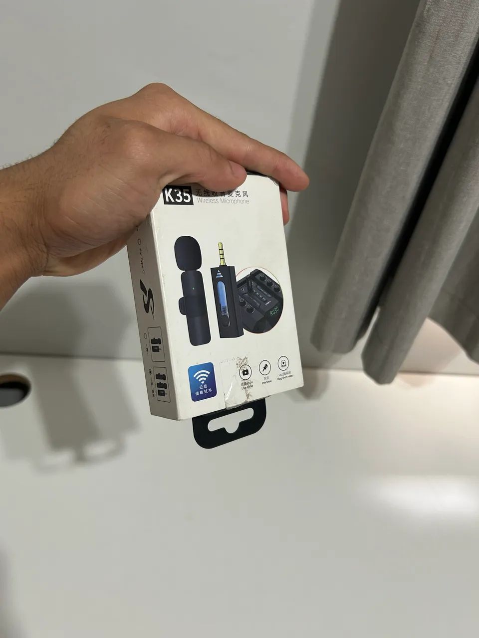 Kit Microfone lapela 