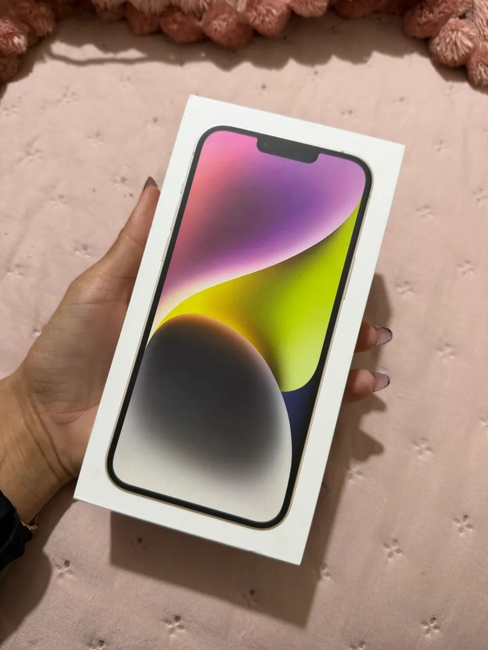 Caixa do iPhone 14 Plus 