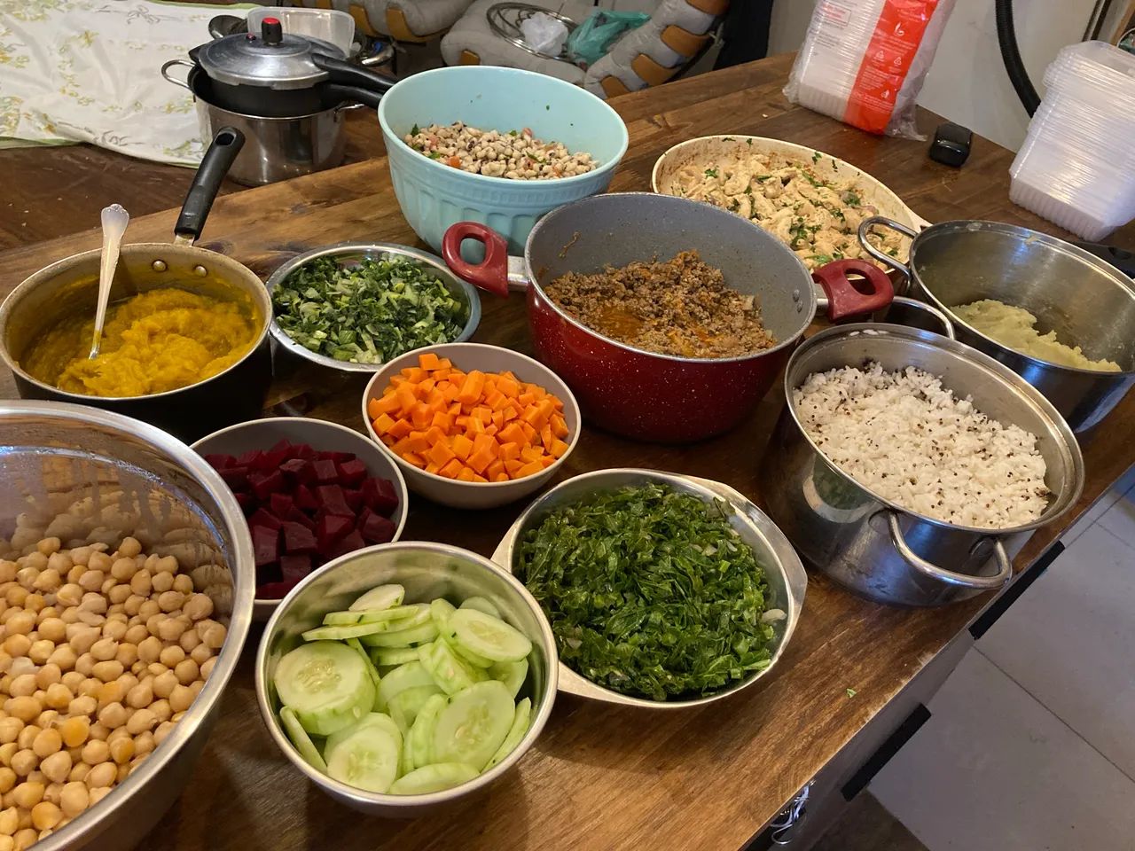 Cozinheira a domicílio 