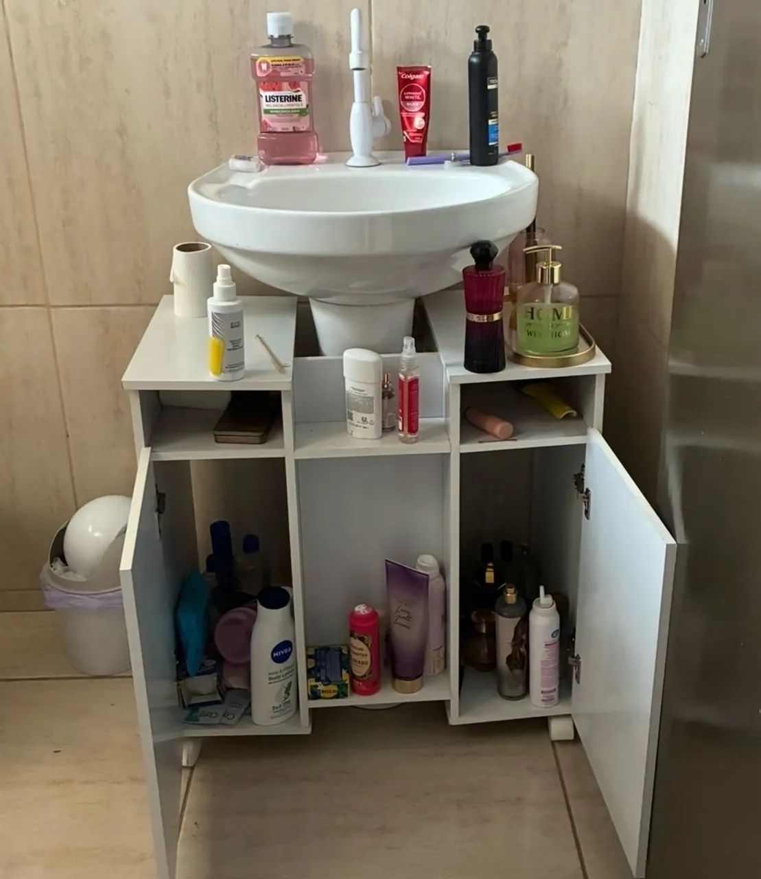 Móvel Banheiro Branco  - Foto 3
