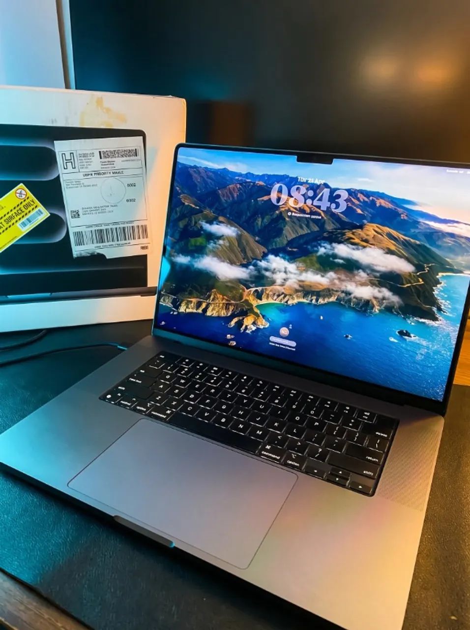 Macbook Pro 16インチ M3 Pro 18GB 512GB MacBook Pro 16 M3 Pro 18GB 512GB Apple Seminovo Caixa Original