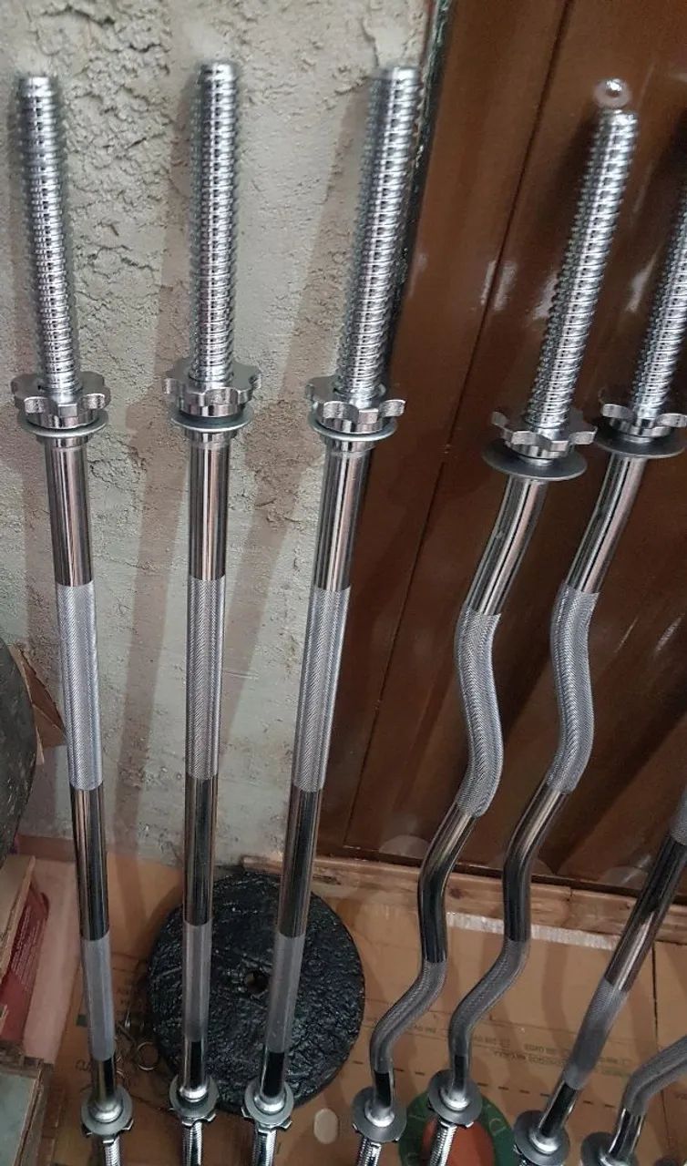 BARRA RETA MACICA 1M20 ROSCA NOVA