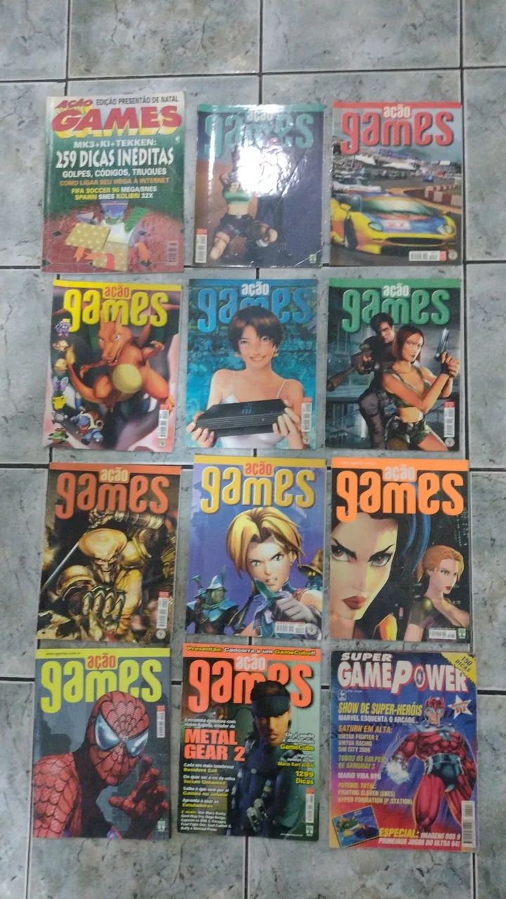 Revistas de games 