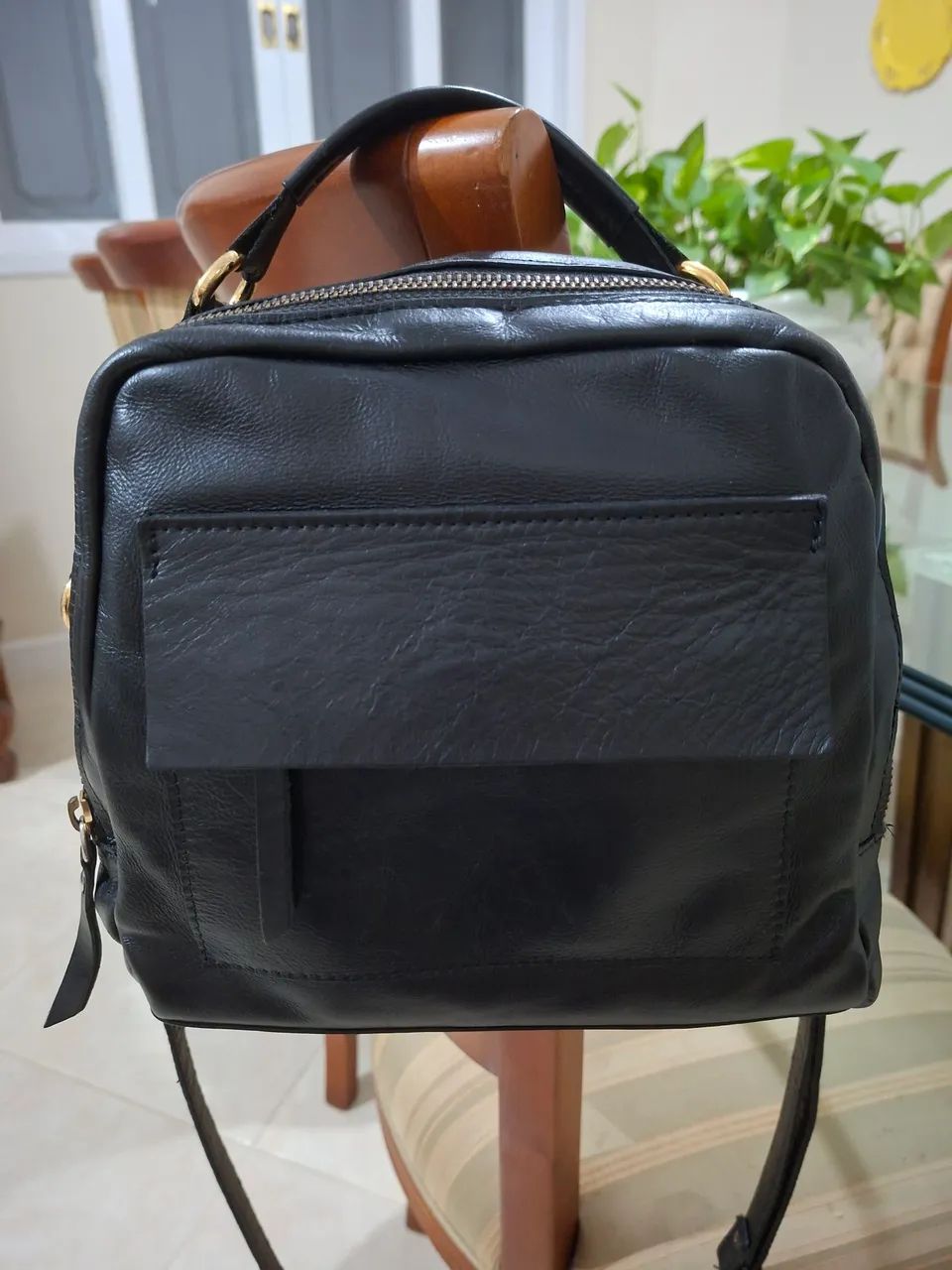 Bolsa couro Via Mia - Foto 5