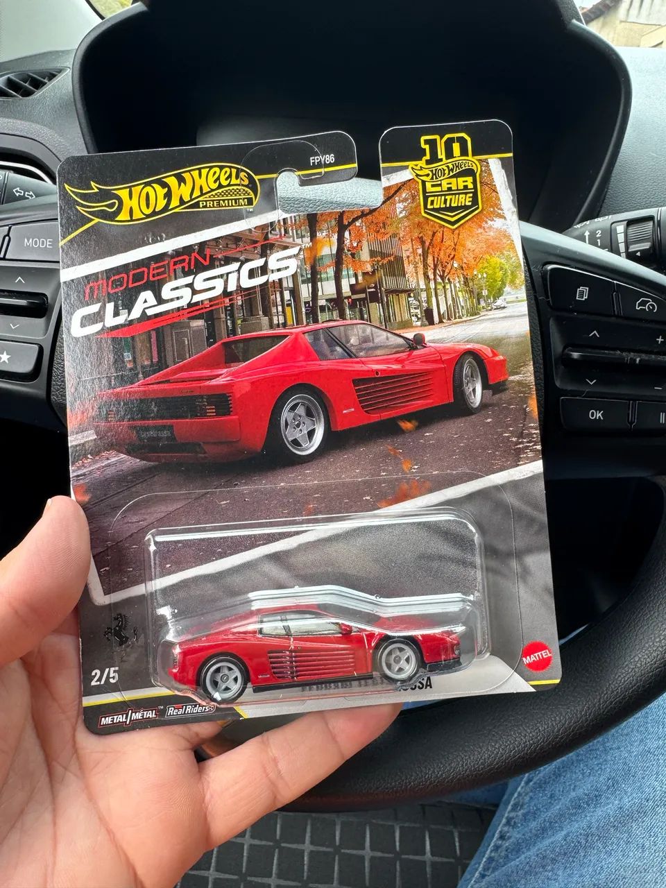 Hotwheels Ferrari Testarosa