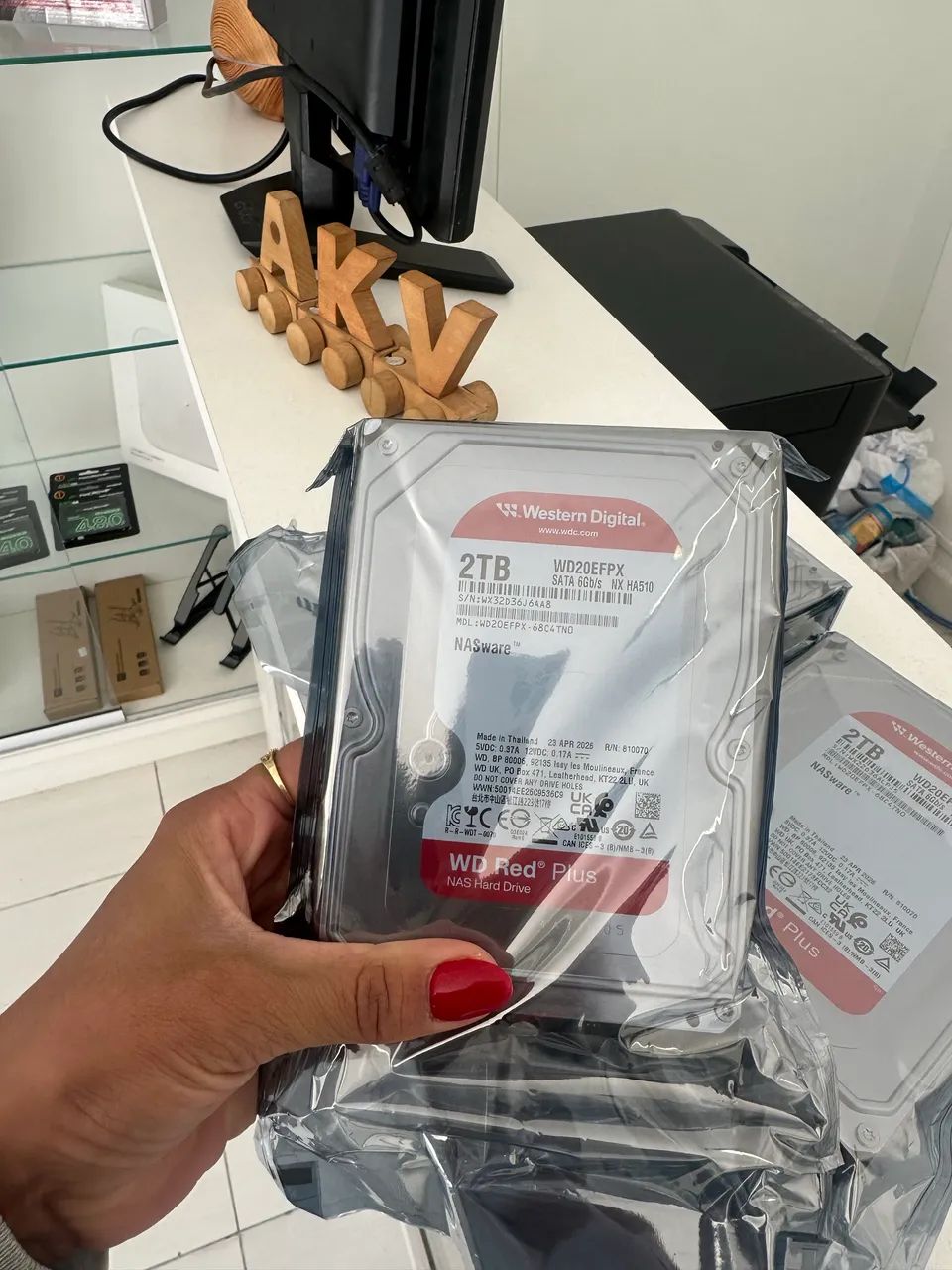 Hd 2 tb wd red plus nas 