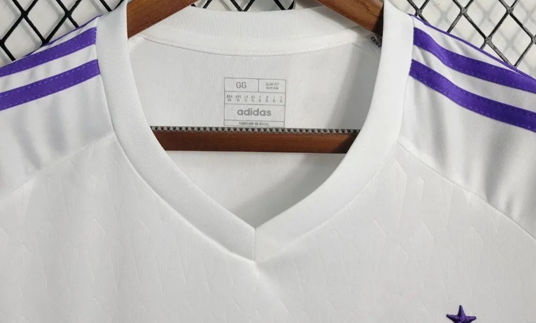 Camisa Flamengo branca e roxa 2023  - Foto 5