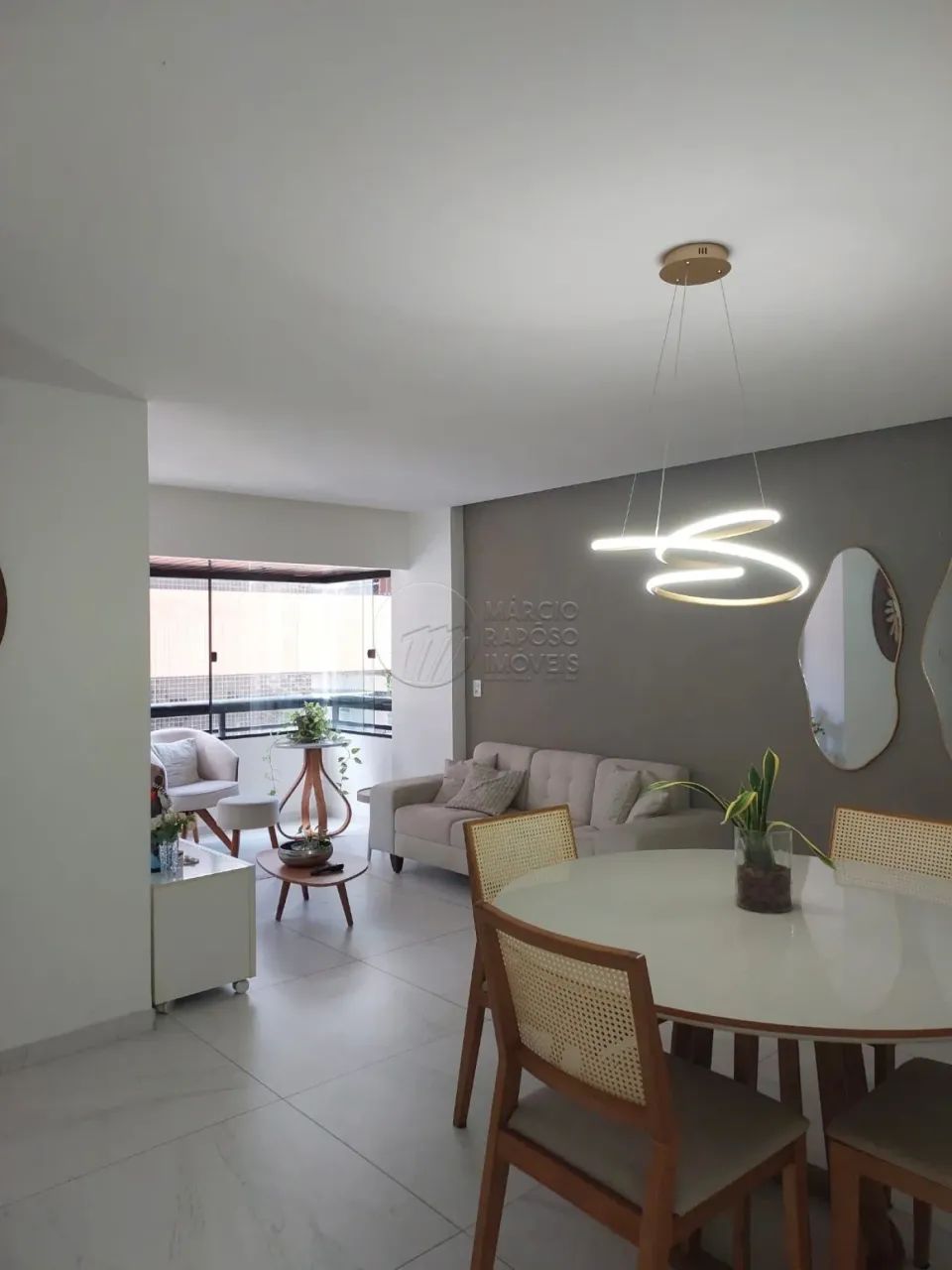 Apartamento Nascente com 3 Quartos e Varanda à venda no Edf Turmalina na Jatiuca - Foto 4