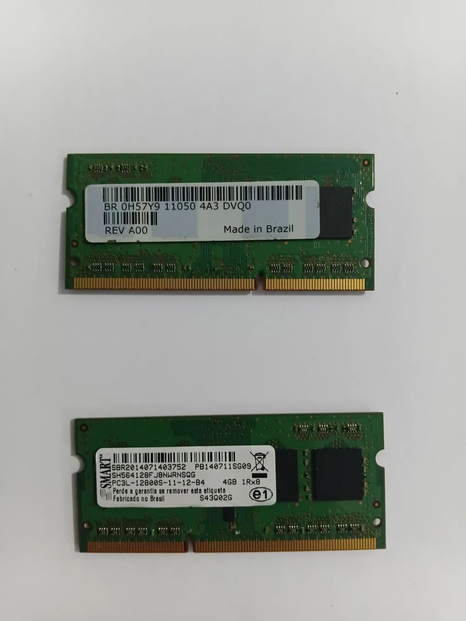 Memória ram DDR3 notebook 