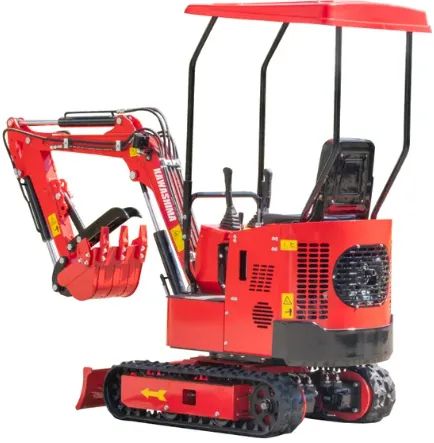 Escavadeira Autopropelida Kawashima EGK 860 Compacta Potente e Ideal para Obras e Serviços