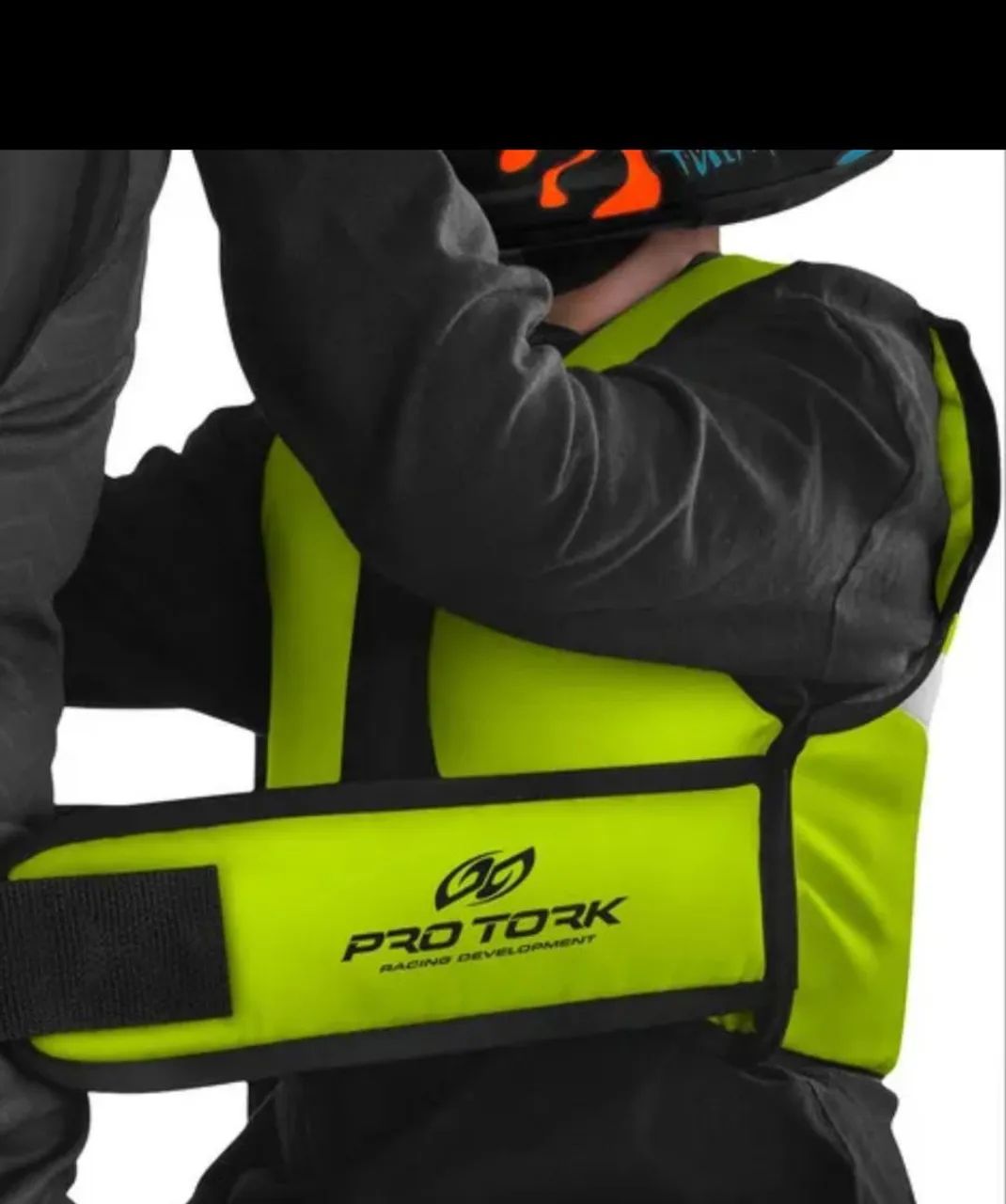 Kit capacete colete kids 