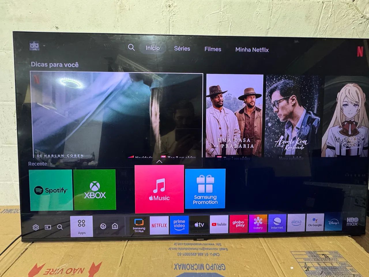 Smart Tv Samsung 50 polegadas 3x1 4k - Foto 5