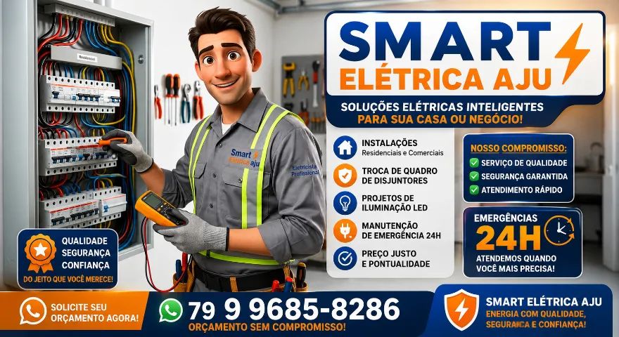 Eletricista Profissional e Residencial | Atendimento Rápido e Sem Enrolação!