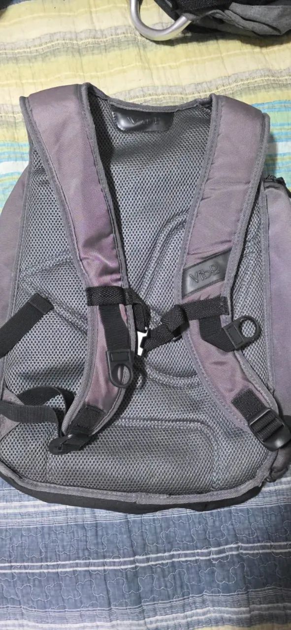 Mochila Grande cor chumbo - Foto 3