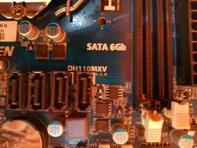 PLACA MÃE: DATEN DH110MXV + ESPELHO - OFERTA RELÂMPAGO - Foto 3