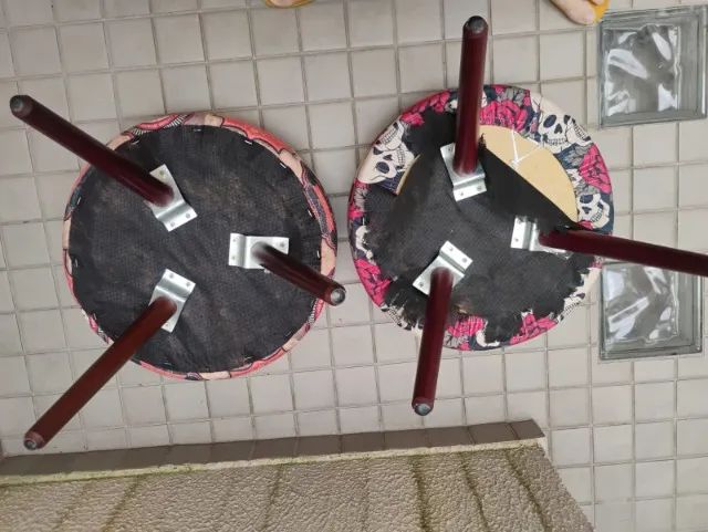 Banquetas estampadas decorativas - Foto 2