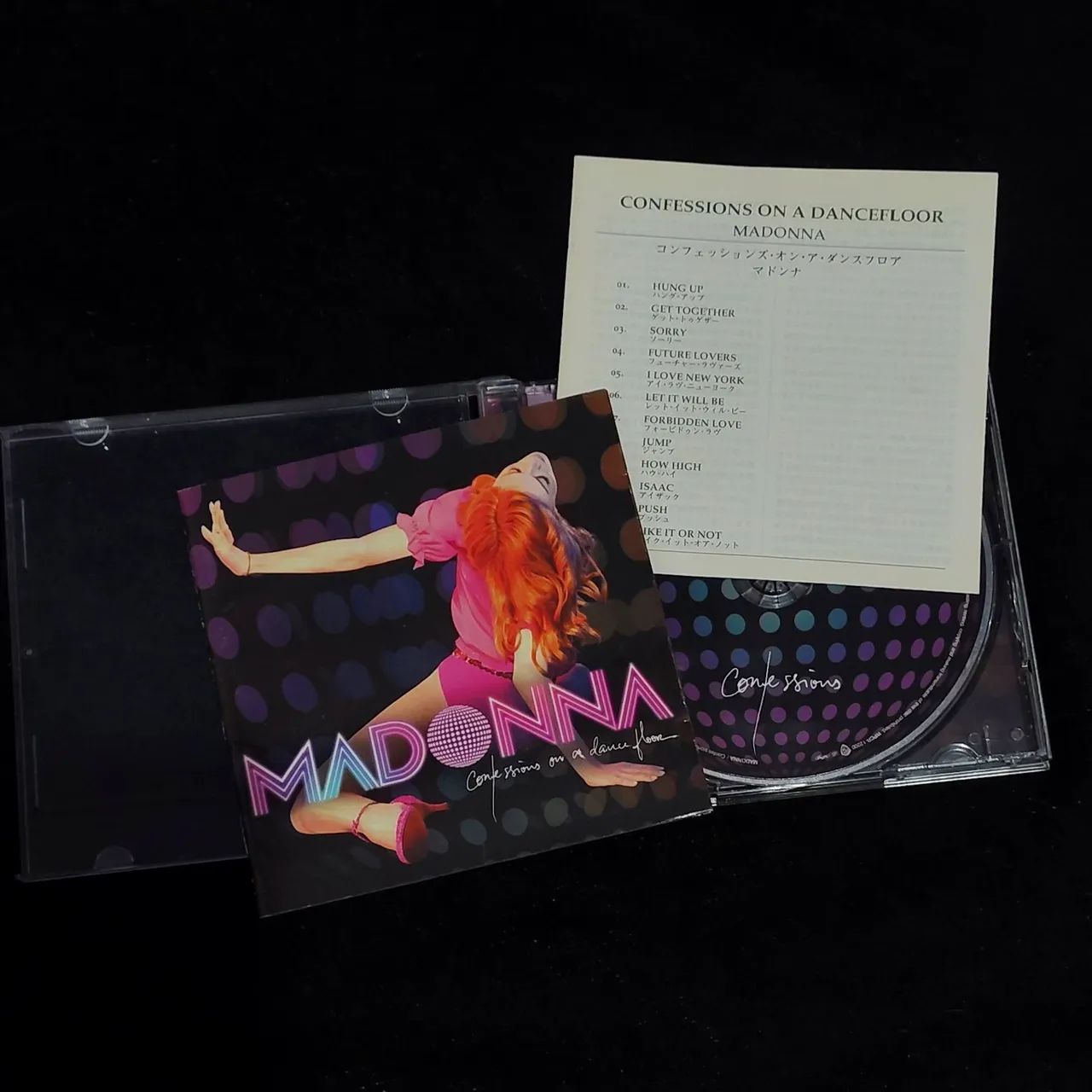 CD MADONNA CONFESSIONS ON A DANCE FLOOR (JAPONÊS) - CDs, DVDs etc