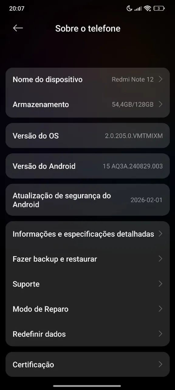 Redmi Note 12 128GB Azul  - Foto 3