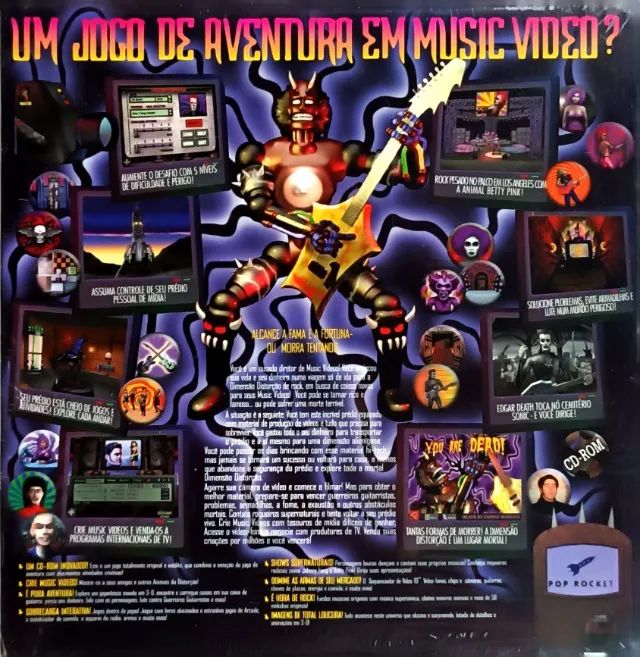 cd de jogo total distortion jogo musical manual português lacrado cd de jogo total distortion jogo musical manual português lacrado