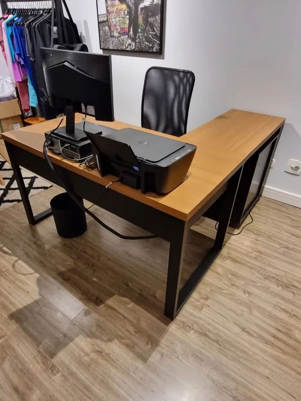 MESA ESCRIVANINHA PARA ESCRITORIO - Foto 2