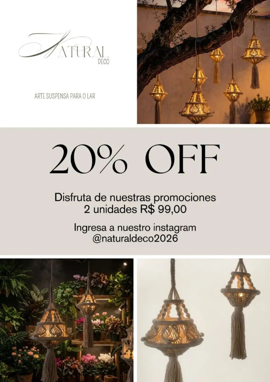 Luminárias e Lanternas 