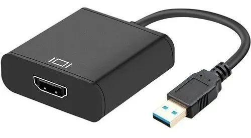 Conversor Usb X Hdmi  / PRETO HDCP (JK Eletrônicos Atacado e Varejo) - Foto 2