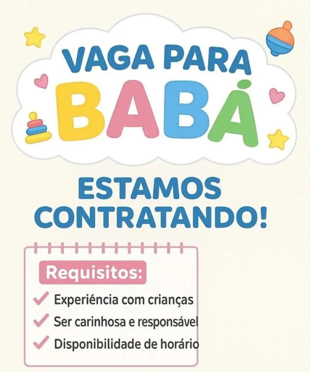 Precisa-se de Babá 