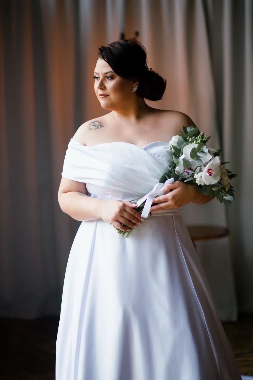 VESTIDO DE NOIVA PLUS SIZE - Foto 2