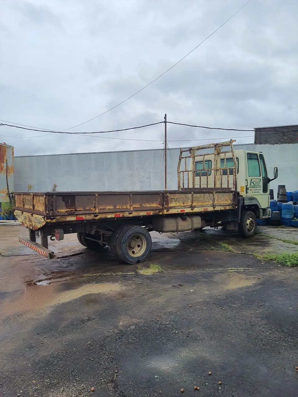 Ford Cargo 815e 2007 - Carroceria Aberta - Foto 3