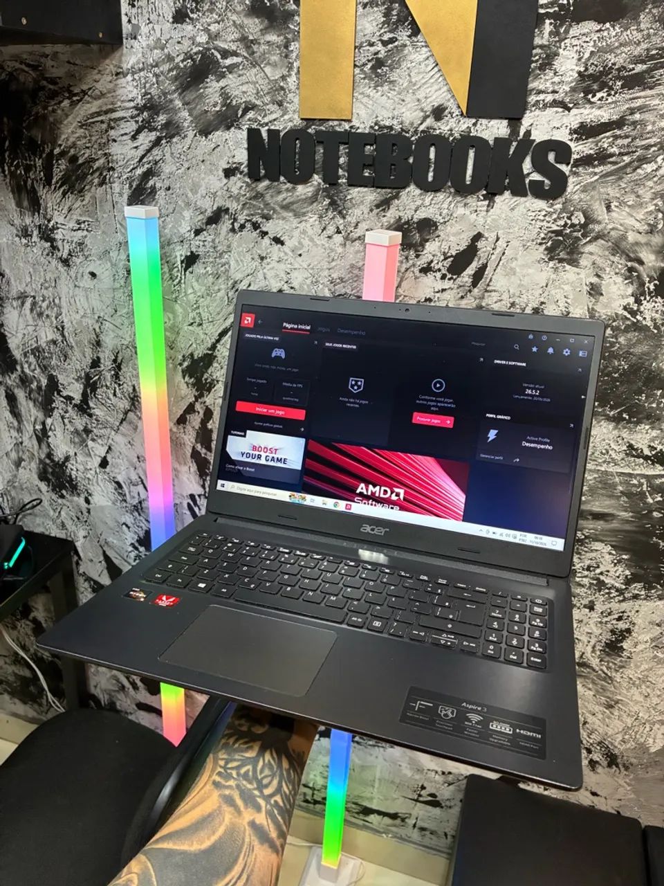 Notebook Gamer RYZEN 5 - Foto 3