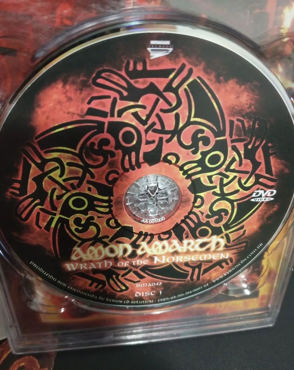 Dvd - Amon Amarth - Wrath of the Norsemen - triplo - Nacional - em