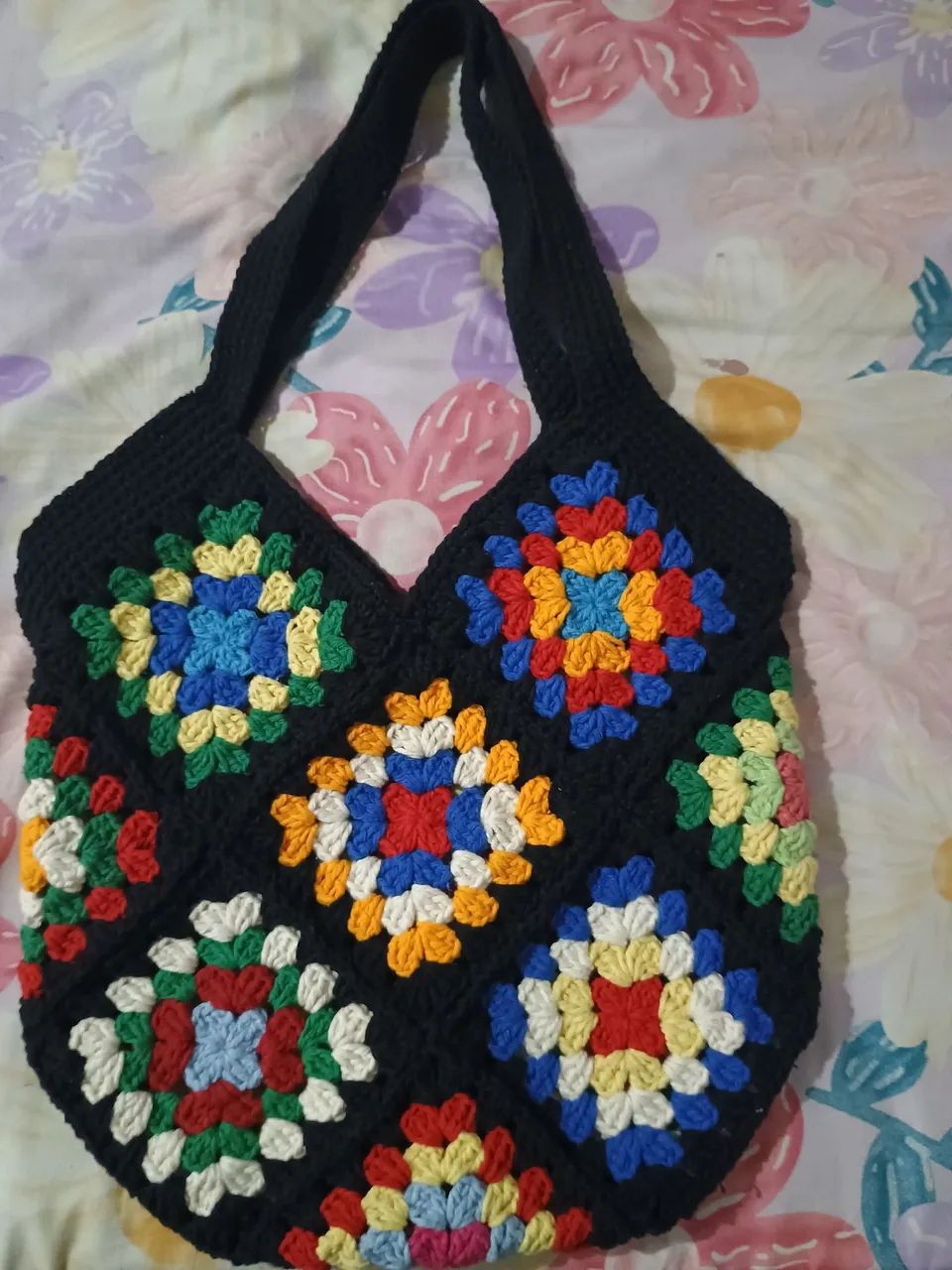 Bolsa multicolorida 