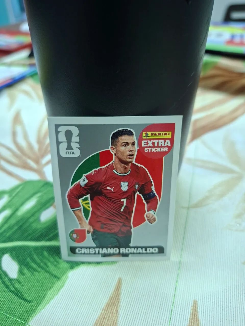 Figurinha copa 2026 cristiano ronaldo prata