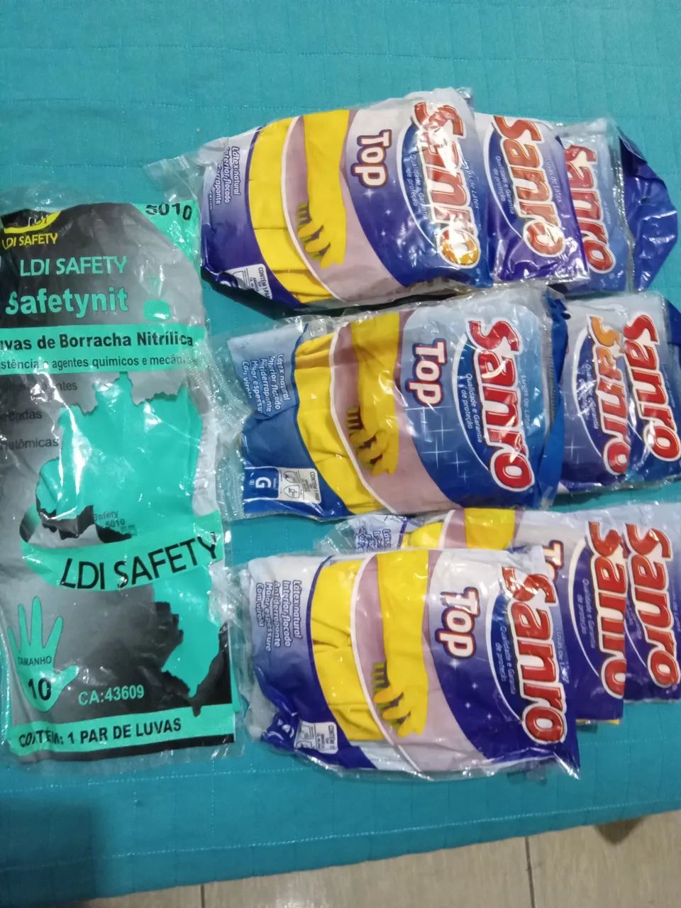 Luvas Sanro Top.kit com 10 unidades  - Foto 2