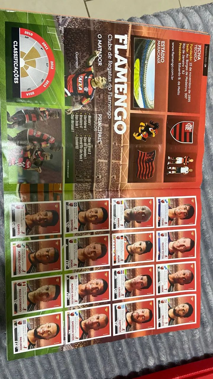 Álbum de figurinhas da copa é brasileiro  - Foto 3