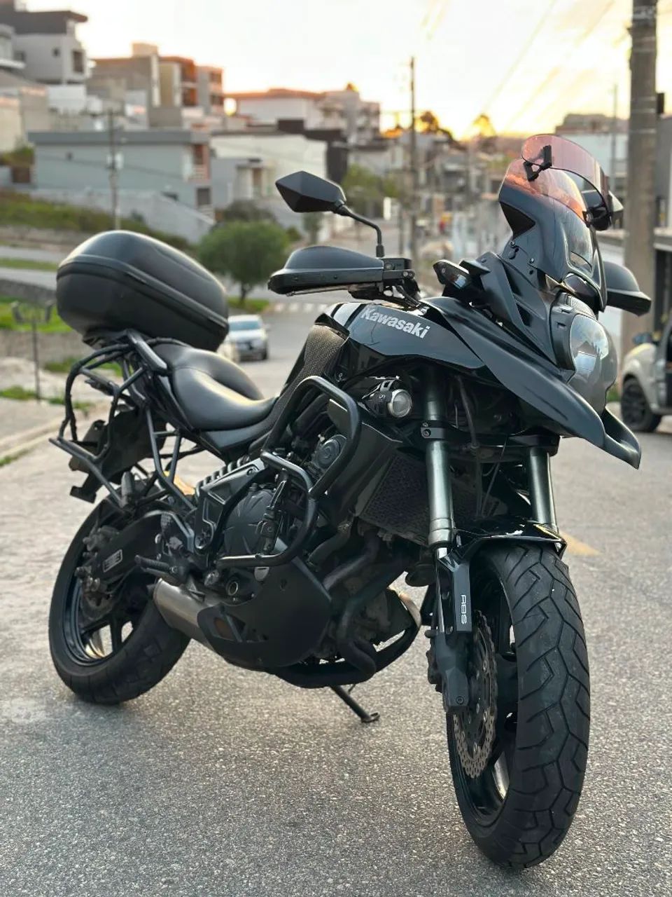 Versys tourer impecável com vários acessórios incluindo os bauletos lateral zero , sem uso - Foto 3