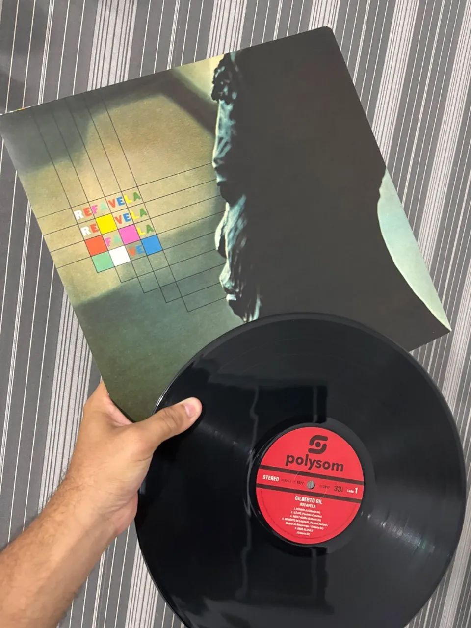 Lp Gilberto Gil - Refavela (Reedição polysom) - Foto 3