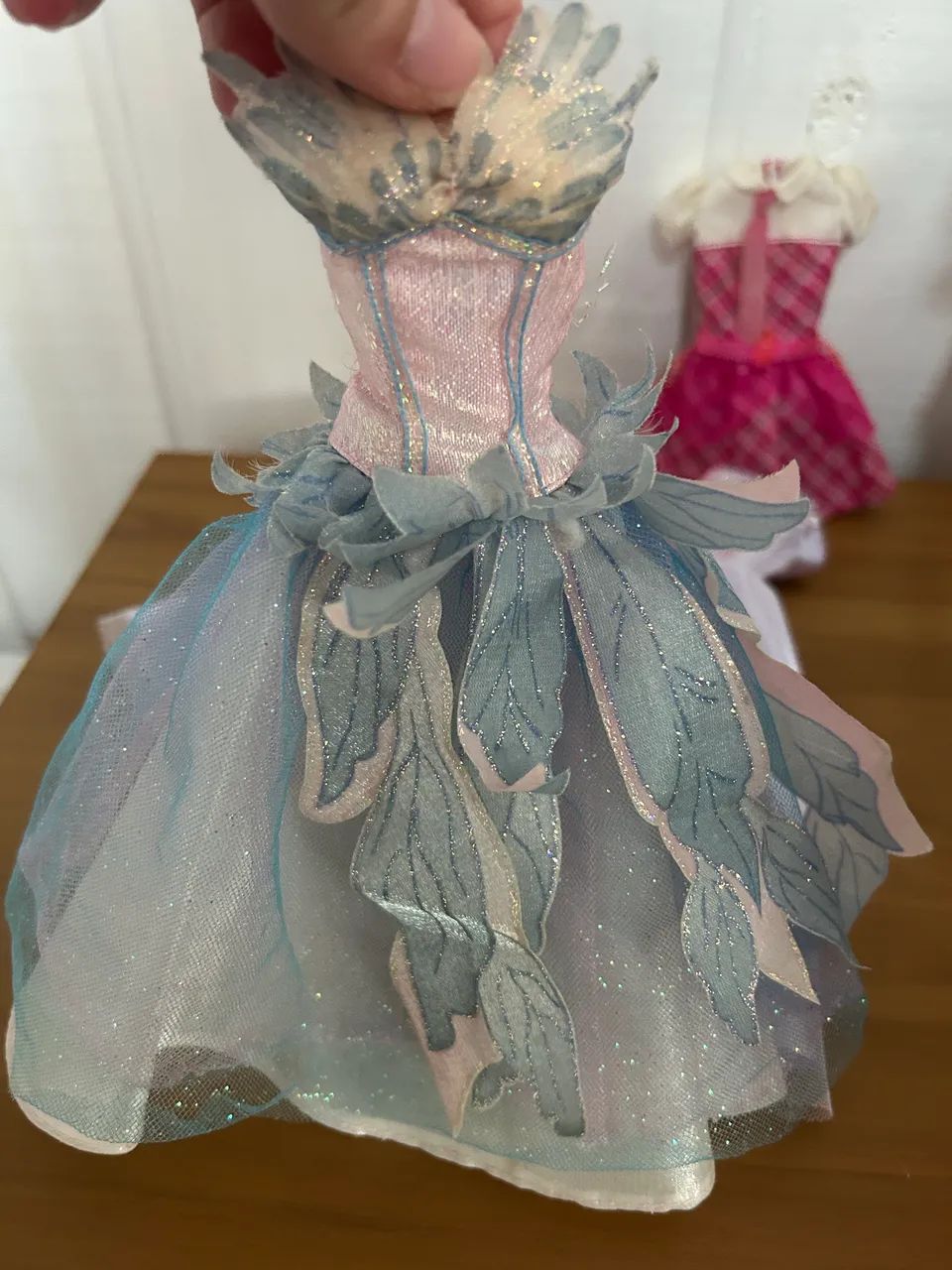 Barbie vestido Odette Lago dos cisnes 