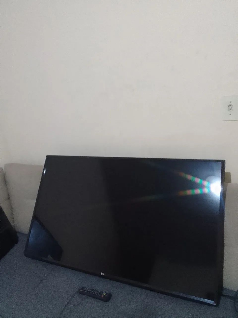 Smart tv lg 49 polegadas funciona perfeitamente acompanha controle, retirada no Barreiro  - Foto 2