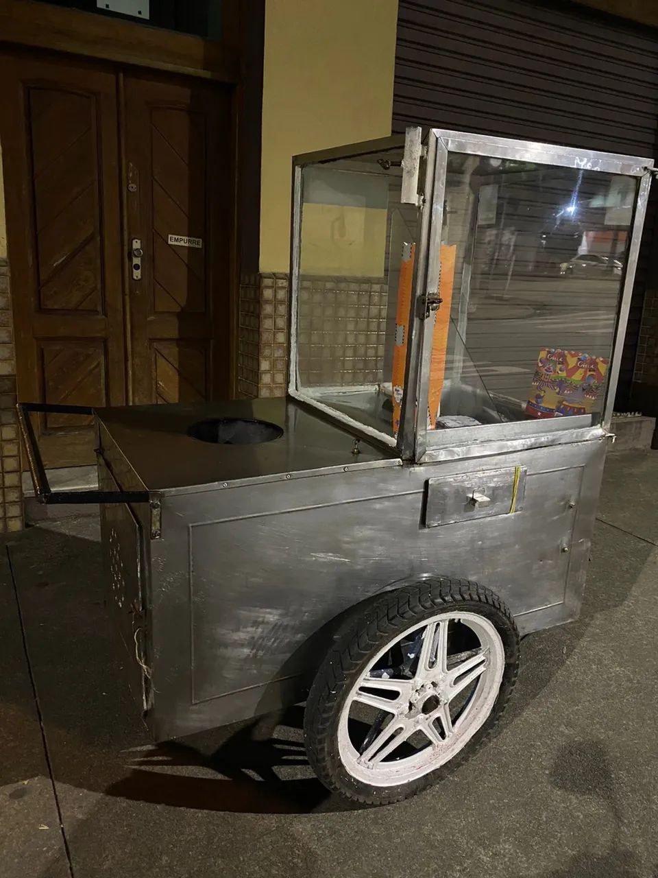 Vendo carrinho de pipoca 5 mil - Foto 4