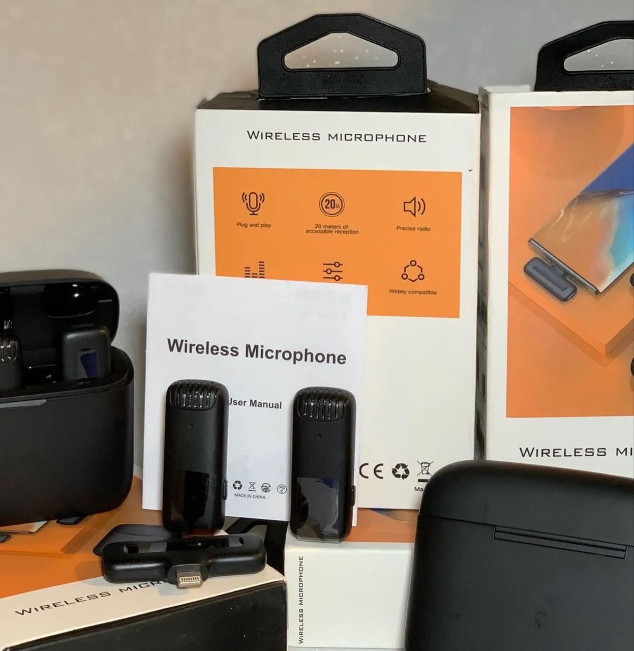 Microfone de lapela DUPLO! iPhone lightining - Foto 4