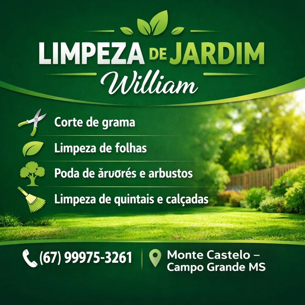 Limpeza de Jardim