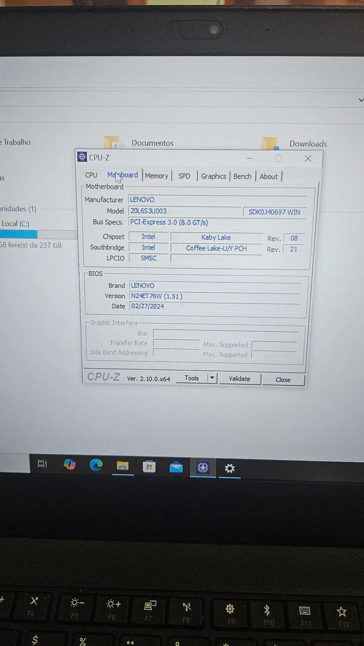 Notebook Lenovo Thinkpad T480 i7 vpro 8750U - Foto 5