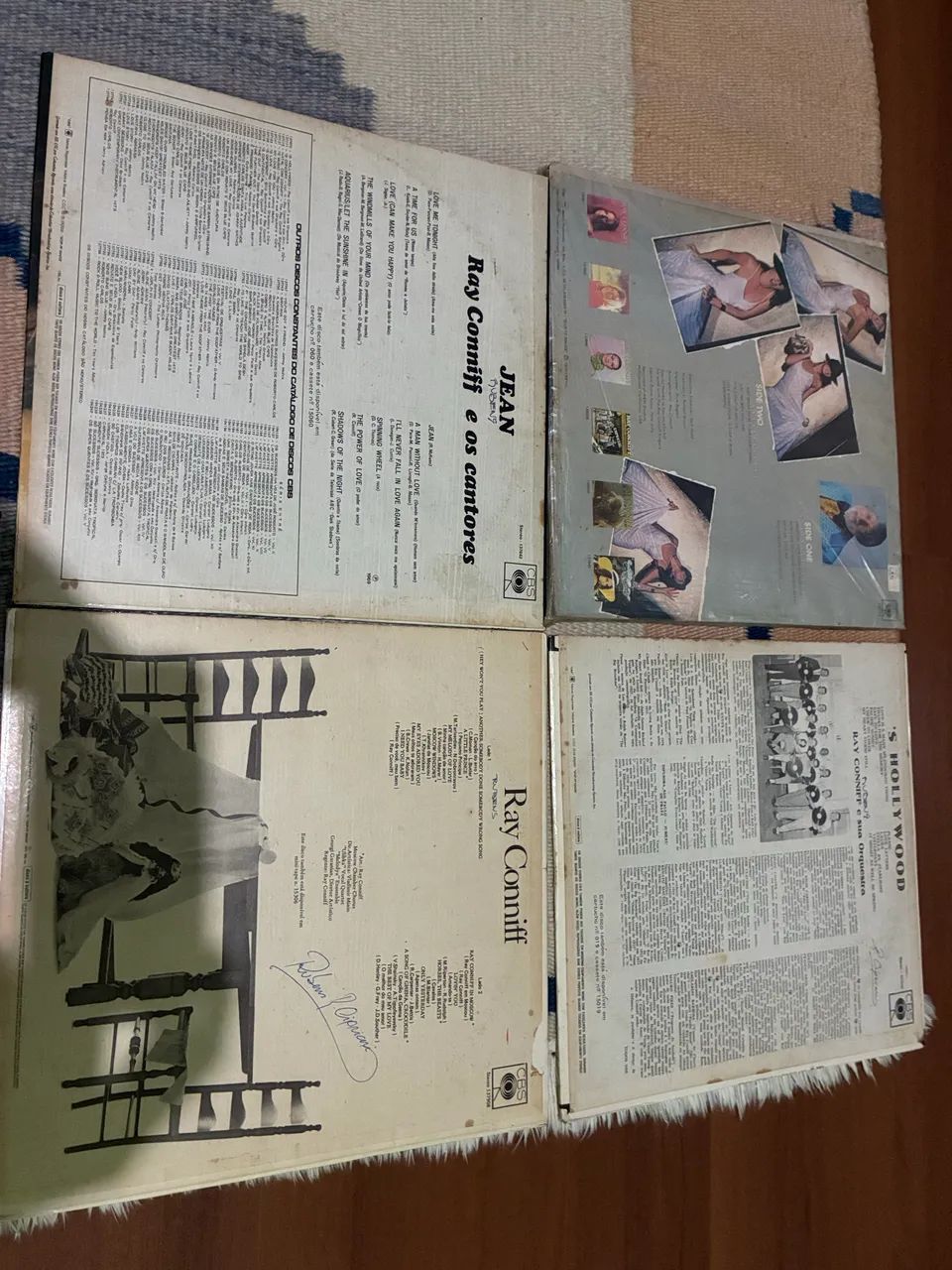 Lote 4 discos de vinil Ray Conniff 