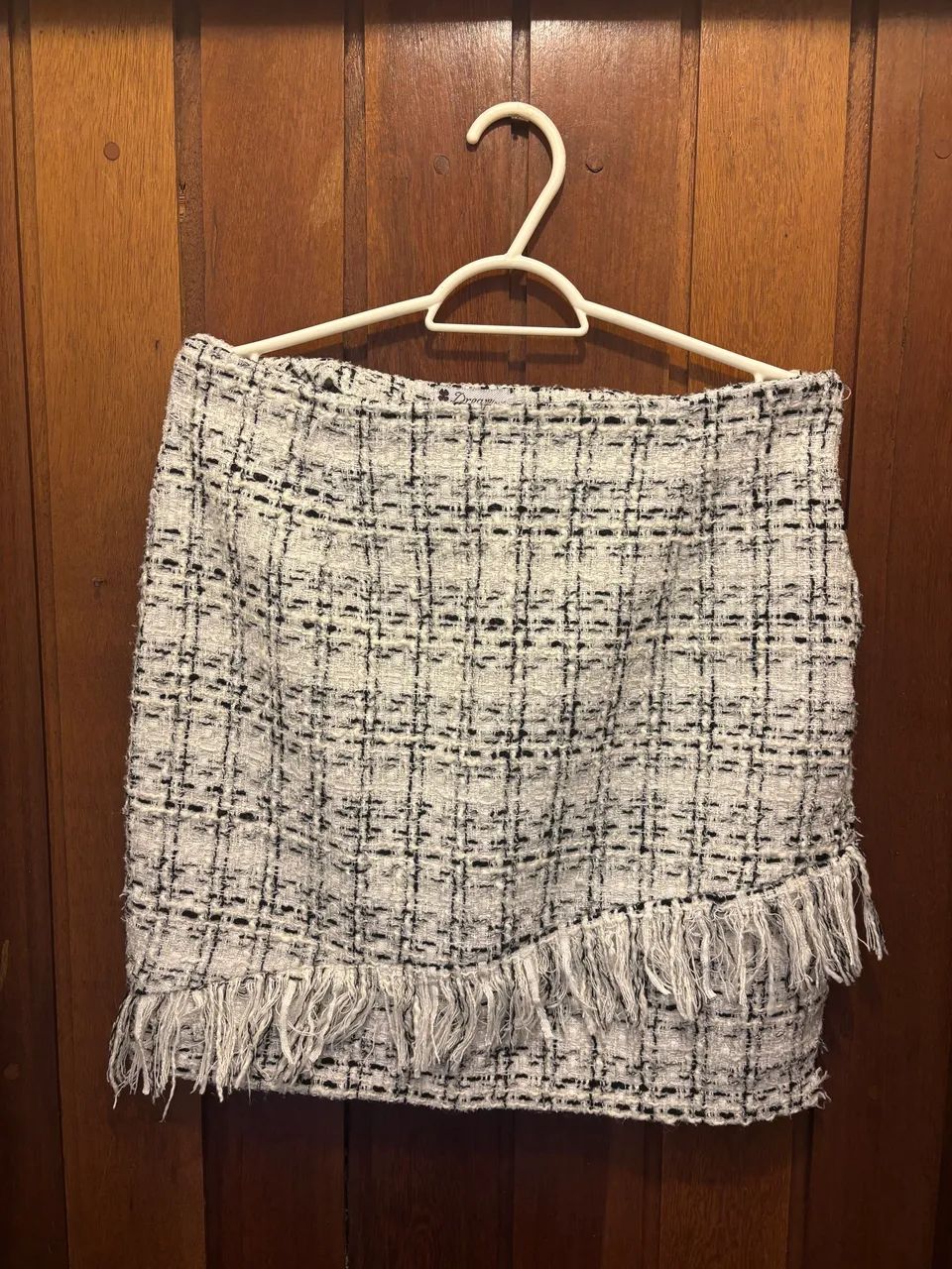 Conjunto tweed branco e preto  - Foto 4