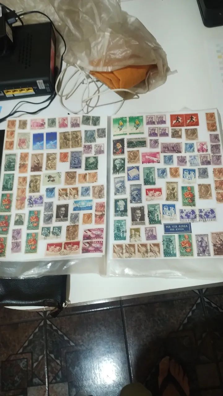  Coleção de selos raros milionária. - Foto 2